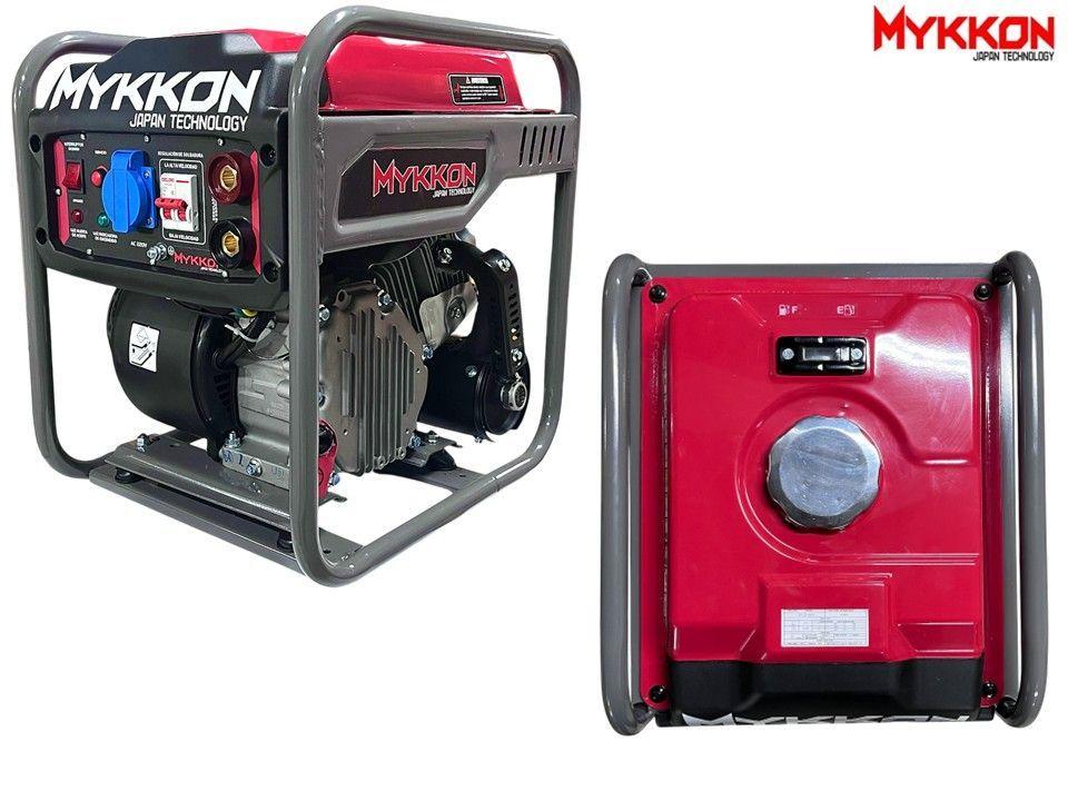 Motosoldadora Bencinera 1100w 145a Monofásica Mykkon-4