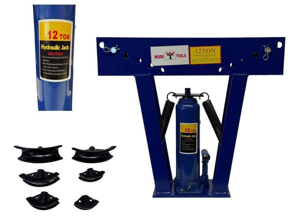 Dobladora de tubos matrices media a 2 pulgadas capacidad 12T-3