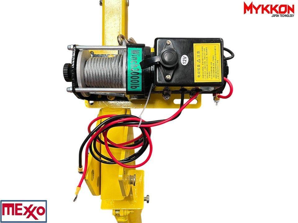 Gata/tecle Pluma 12v Portátil Capacidad 500 Kg-3