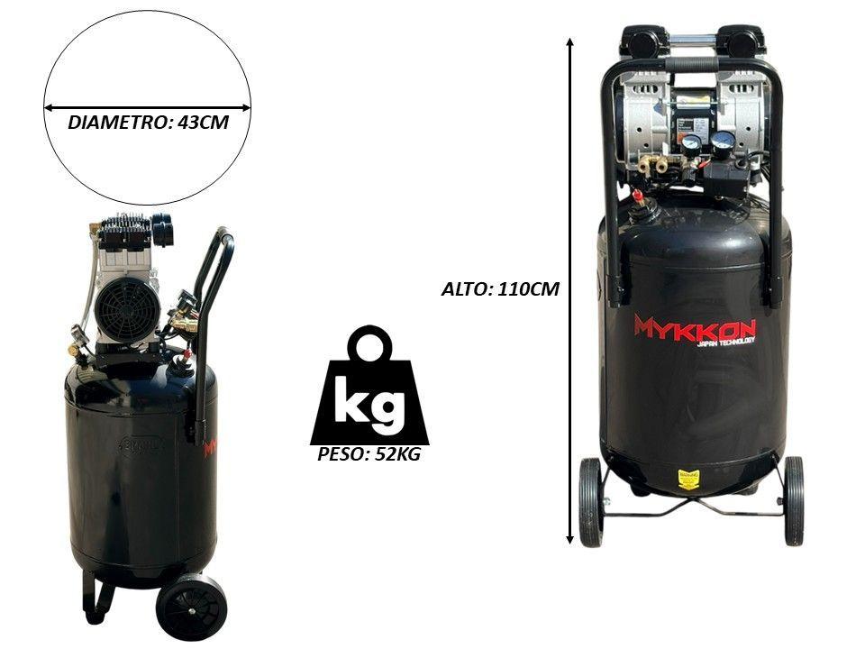 Compresor De Aire 100lt 2hp Vertical Industrial Lic. Jap.-2