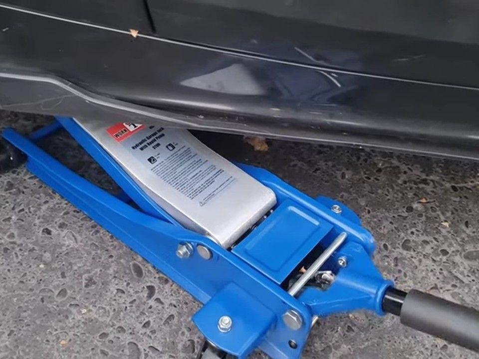 Gata Hidráulica Tipo Caimán 3 Ton Perfil Bajo Doble Cilindro-4