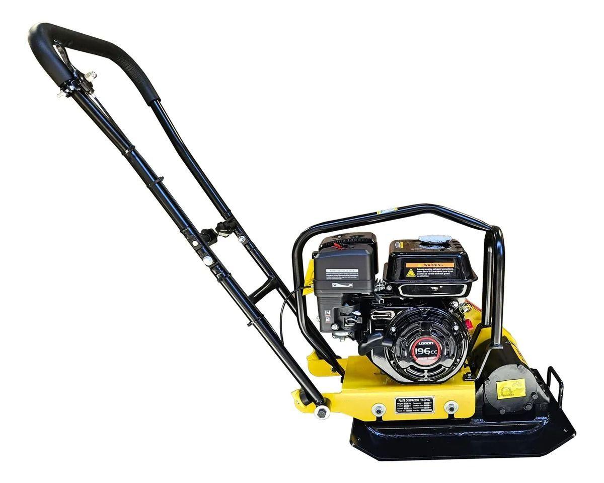 Placa Compactadora 1070 Kilos Motor Loncin 5,5 Hp-0