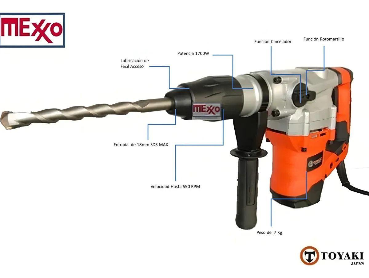 Rotomartillo 1700w Sds Max Toyaki Lic. Jap.-2