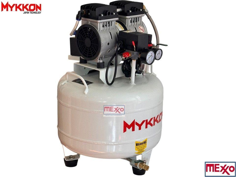 Compresor Dental 35 Litros, 2HP, Marca Mykkon ultrasilent 25Db-3