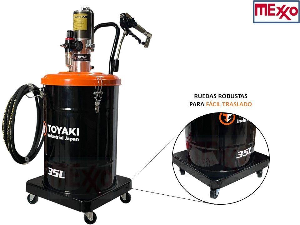 Grasera Neumática 35 litros Toyaki-5