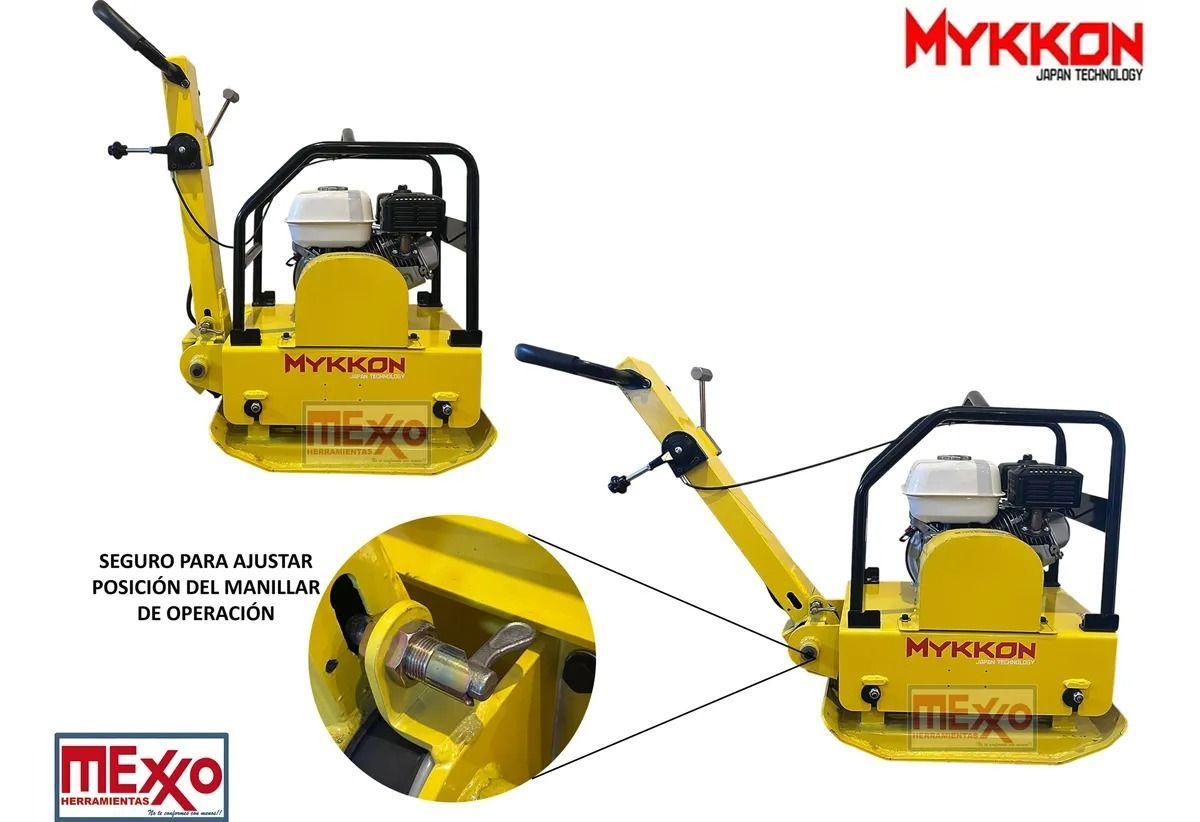 Placa Compactadora Reversible Bencinera 9hp 180kg-4