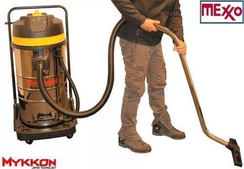 Aspiradora Industrial Polvo-Agua 80 lts, 3 motores, japón-3