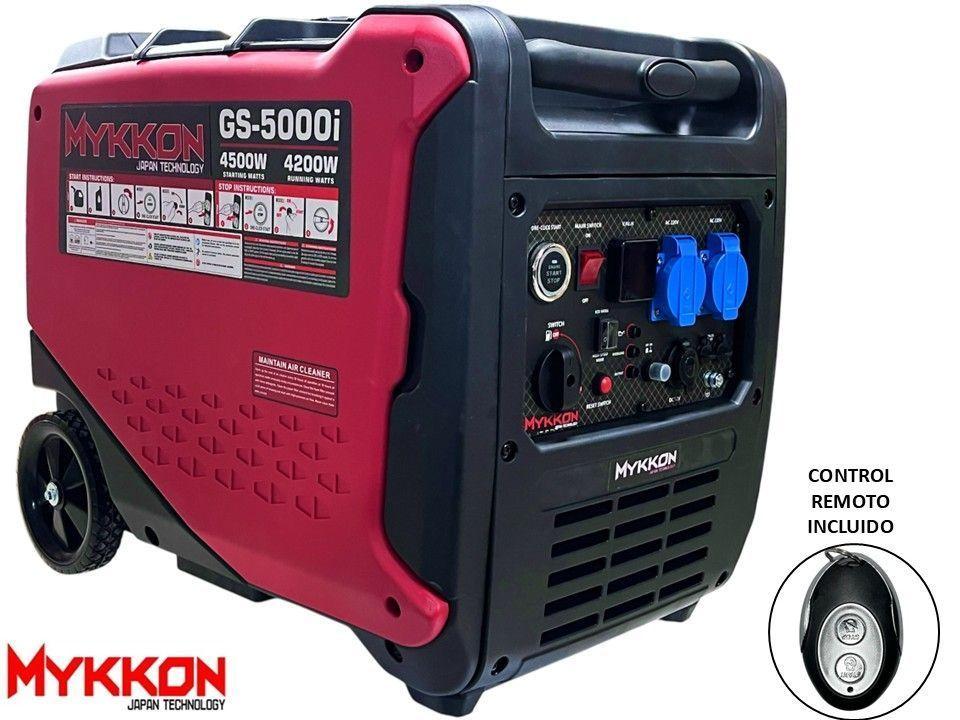Generador Inverter 4500w Control Remoto Mykkon Sello Sec-4