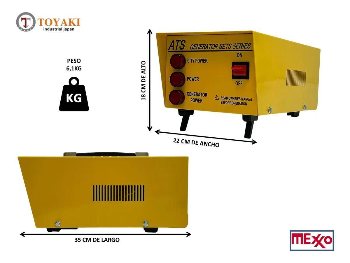 Tablero De Transferencia Automática Ats Generador 3-8.5kw-2