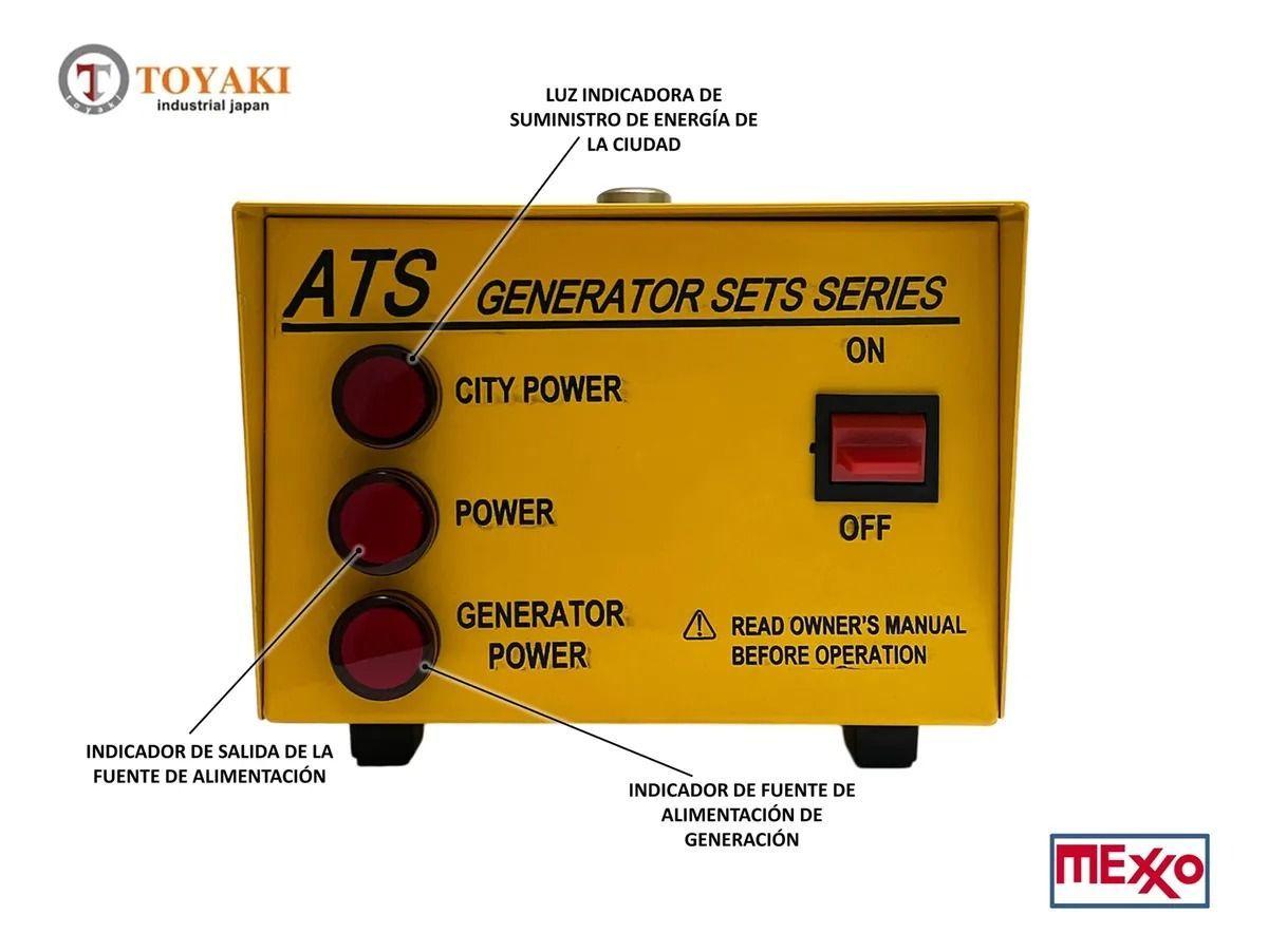Tablero De Transferencia Automática Ats Generador 3-8.5kw-3