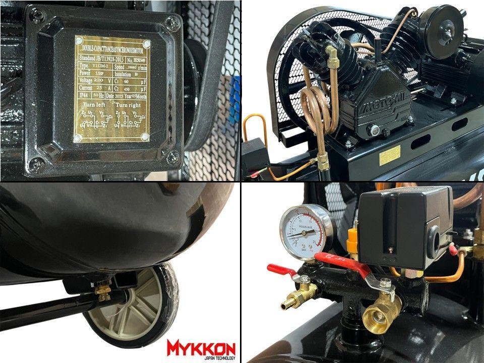 Compresor Industrial 300l Alta Presión 12,5 Bar 600L/min -5
