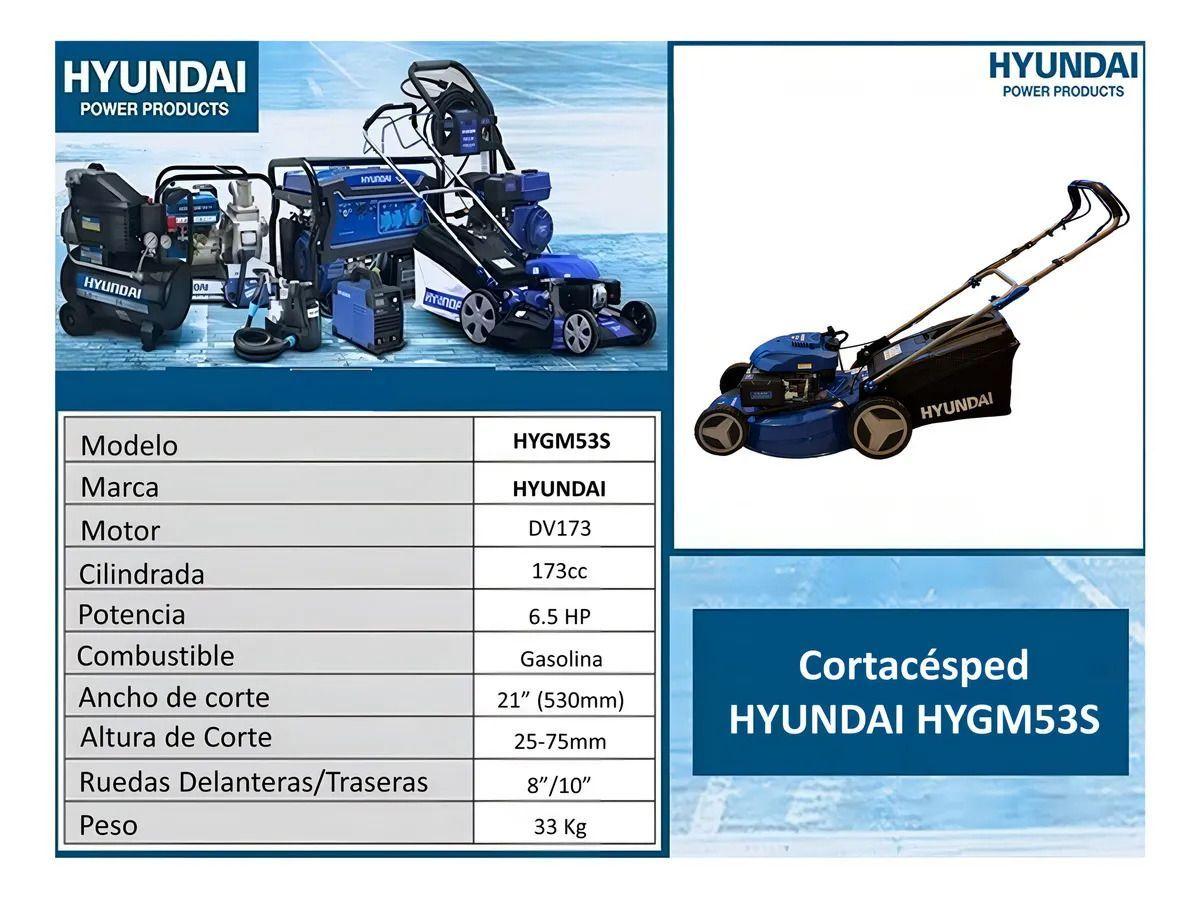 Cortac sped Hyundai Corte 21 Pul 6 5 Hp Autopropulsada Sec-2