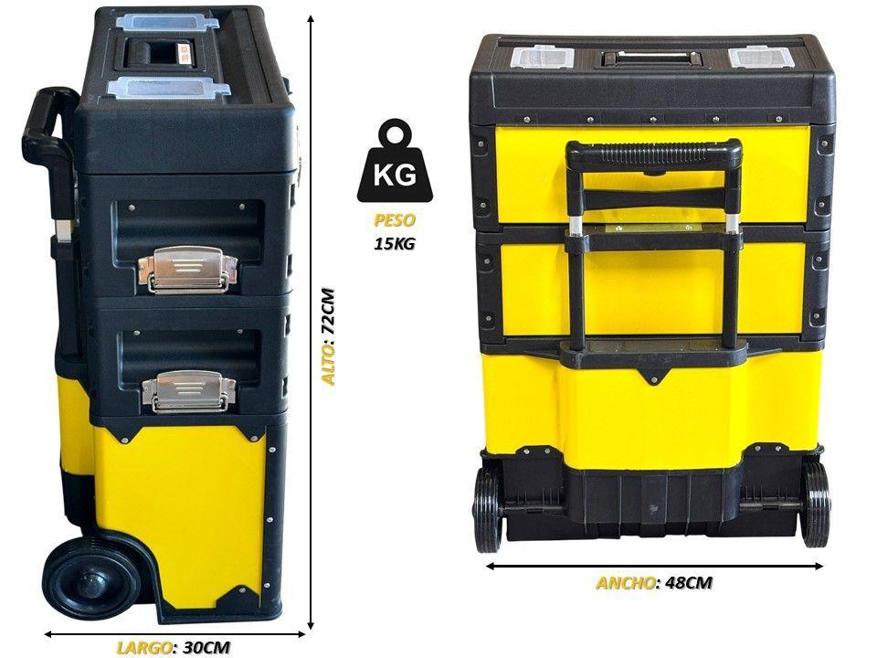 Carro Herramienta Met lica Ruedas 3 En 1 Multifunci n-2