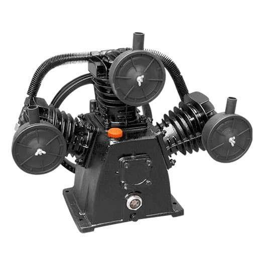 Cabezal De Compresor 4 Hp, 3 Pistones Profesional-2