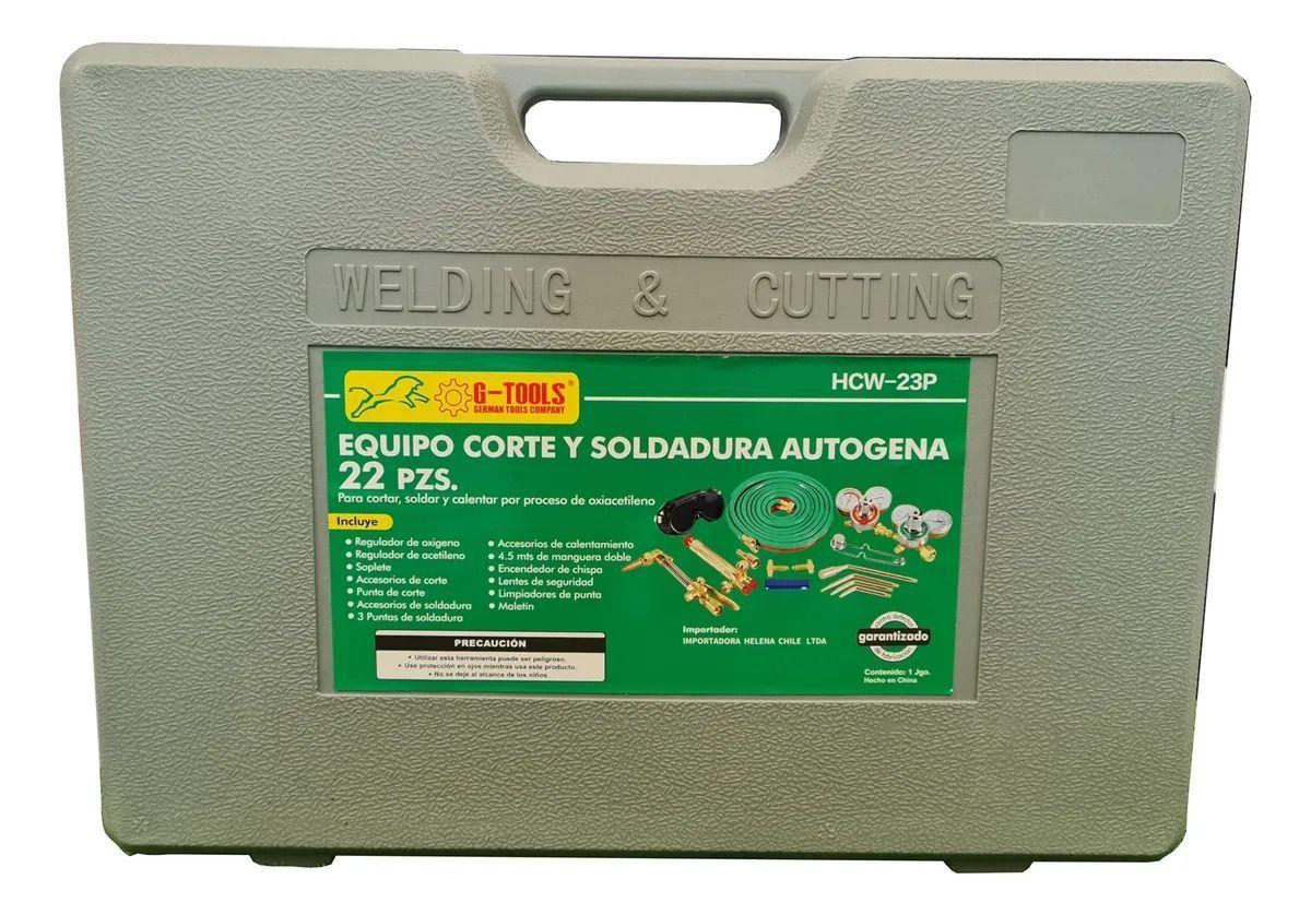 Equipo Soldadura Autógena Oxicorte Acetileno-3