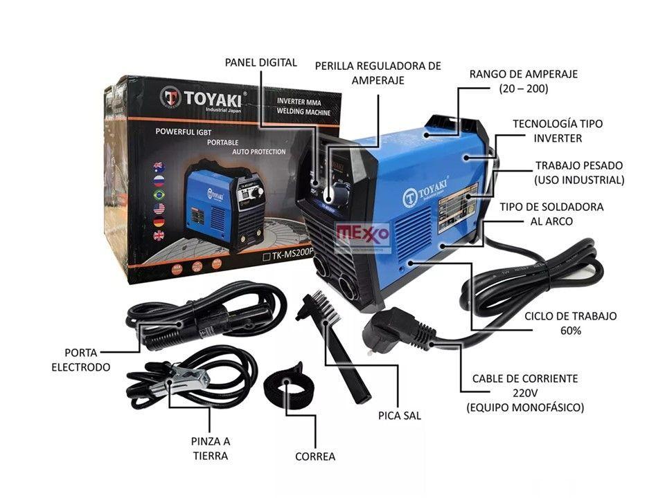 Soldadora Inverter Toyaki Tk-ms200p -1