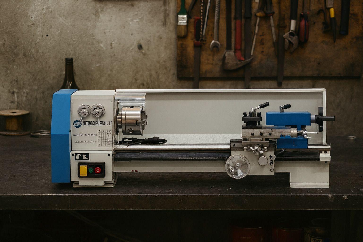 Torno Para Metales 750w 3/4hp 220v 520mm 170-1950rpm Industrial-6