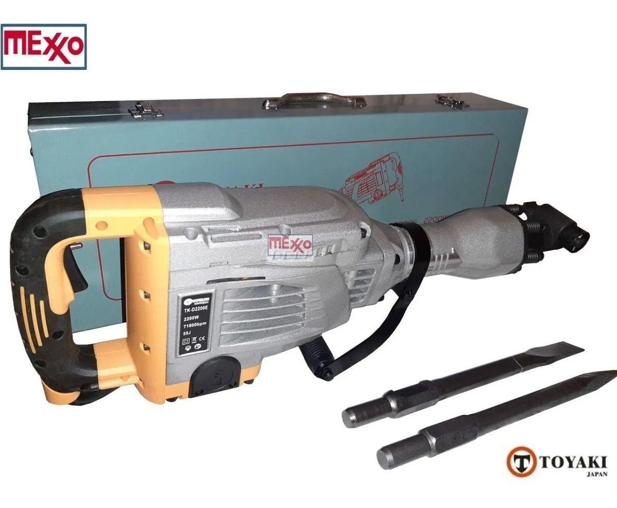 Martillo Demoledor Cango 2200w 16kg 55 Joules-3