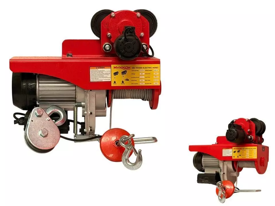 Tecle Electrico 600/1200kg 6/12m Con Carro Industrial Lic. Jap.-3