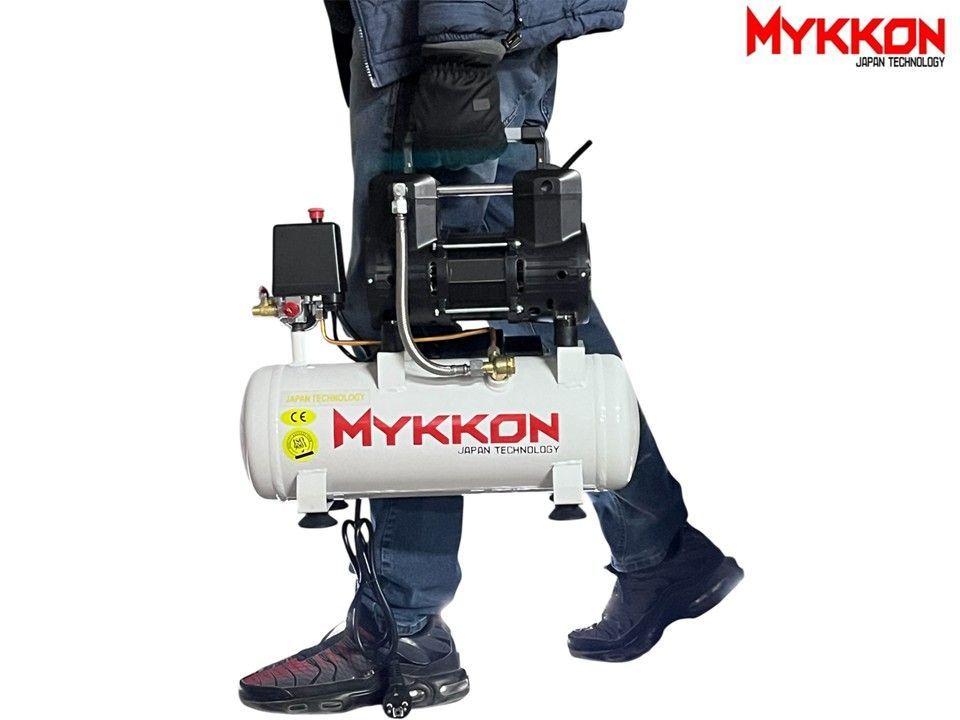 Compresor Aerografía Silencioso 1.5hp 10lt Lic. Jap. Mykkon-5