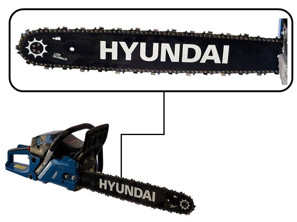 Motosierra 18 Pulgadas Hyundai 52cc, Cadena Oregon Sello Sec-3