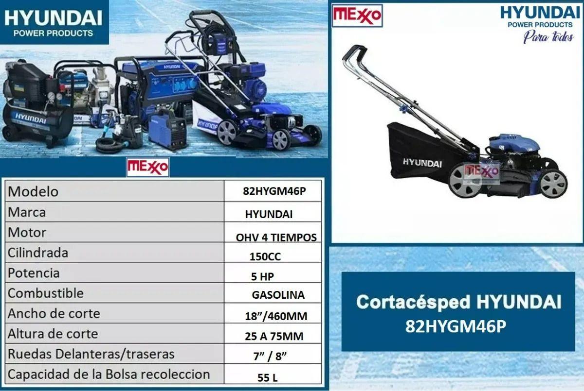 Cortacésped Hyundai Corte 18 Pul 5 Hp-2