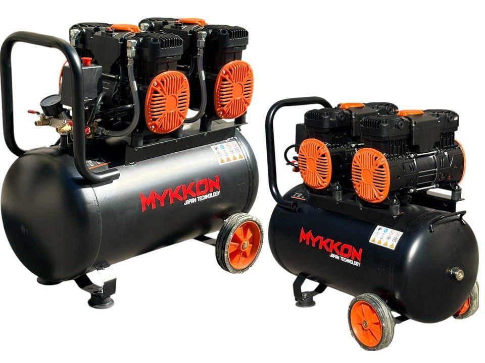 Compresor Dental 50 Litros 4HP 2 Estaciones de Trabajo Mykkon-3