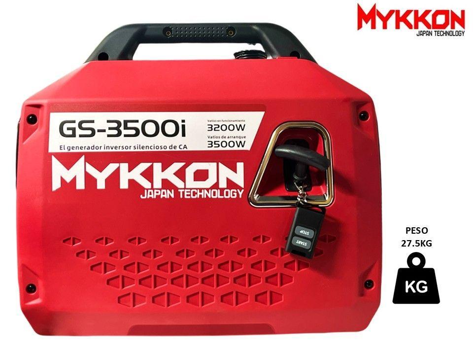 Generador Inverter 3500w Portátil A Control Remoto Mykkon-3