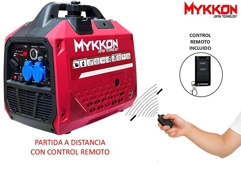 Generador Inverter 3500w Portátil A Control Remoto Mykkon-4