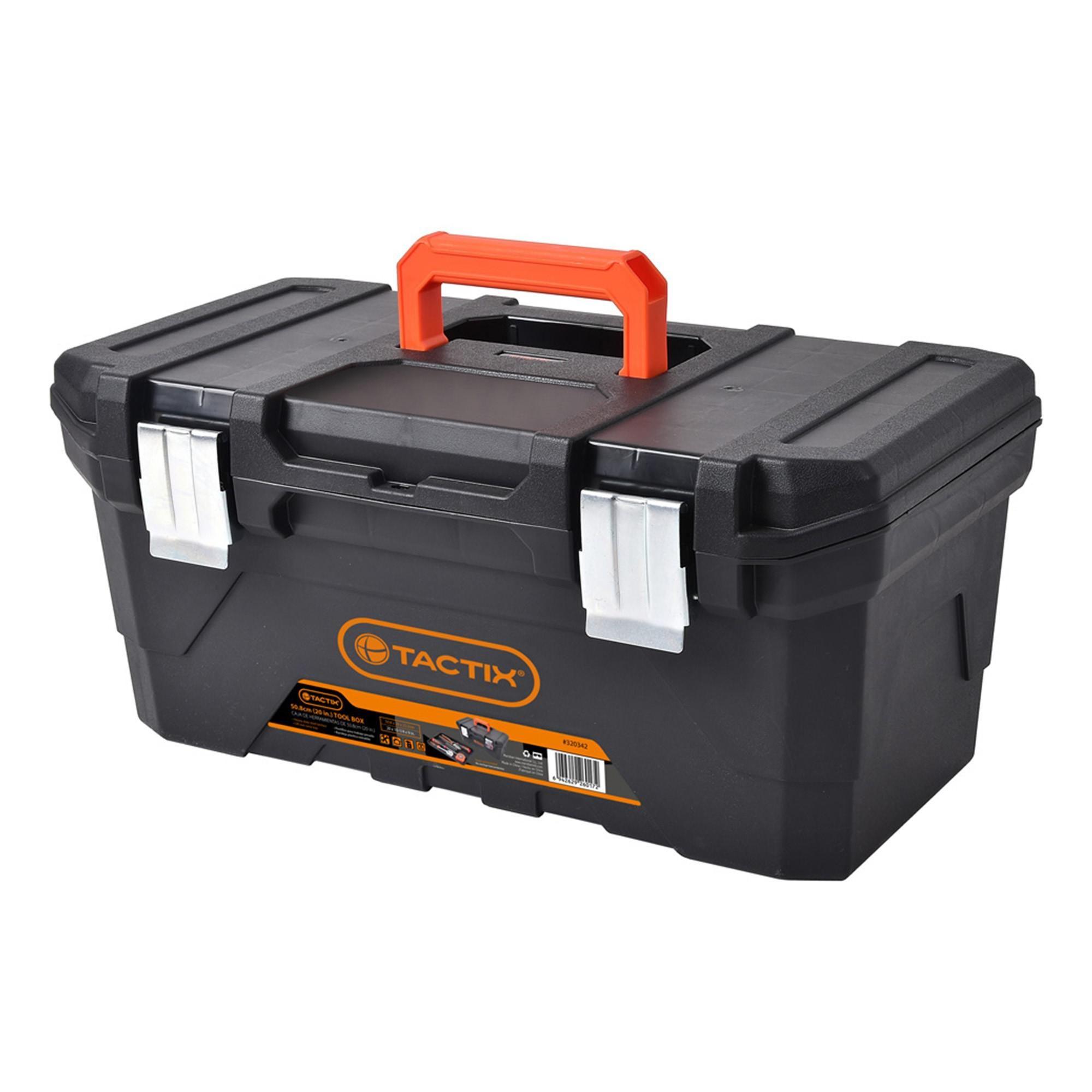 CAJA HERRAMIENTAS PLASTICA 21 PULG TACTIX-5