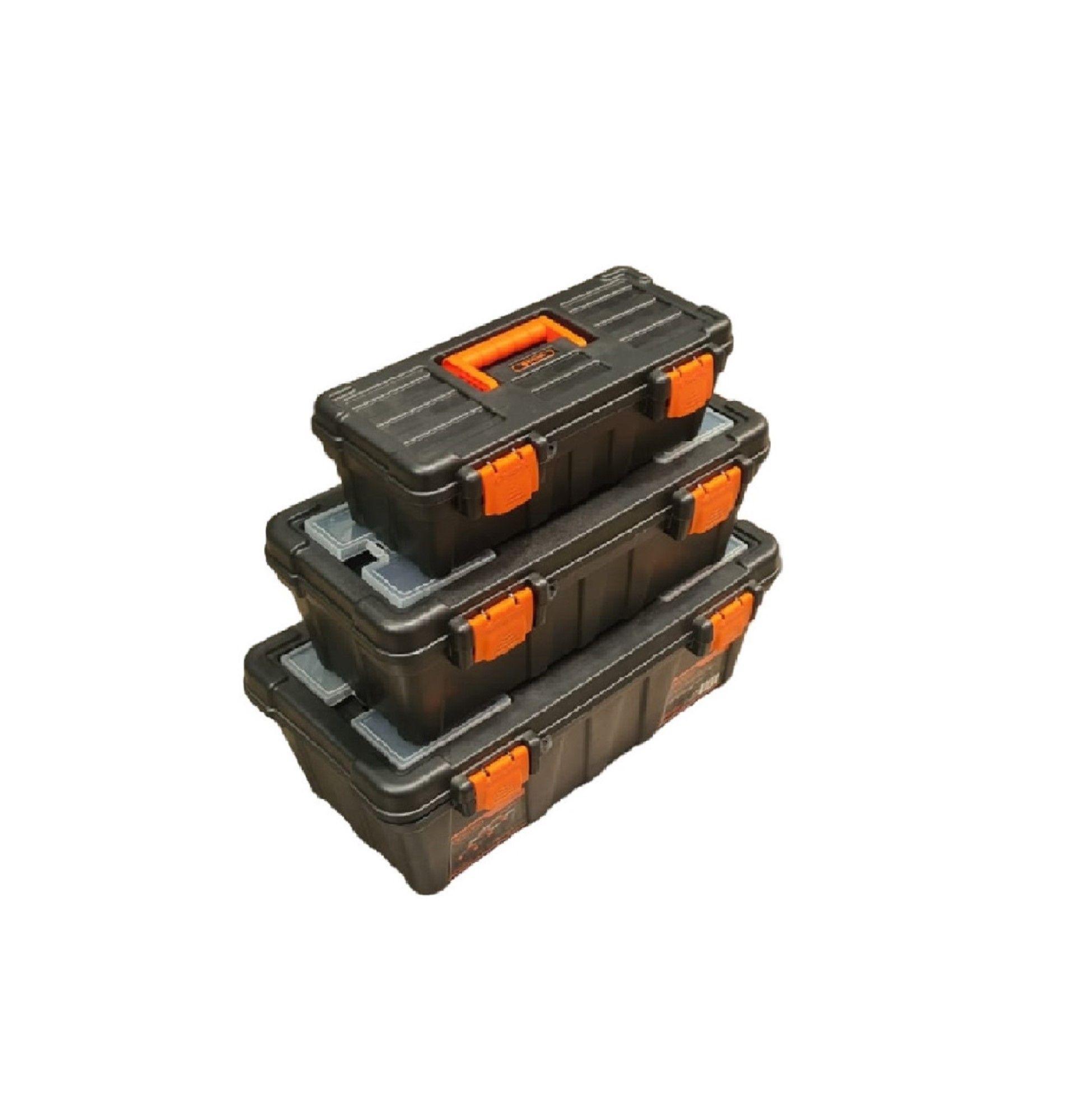SET 3 CAJAS HERRAMIENTAS 20 / 17 / 13 PULG-4