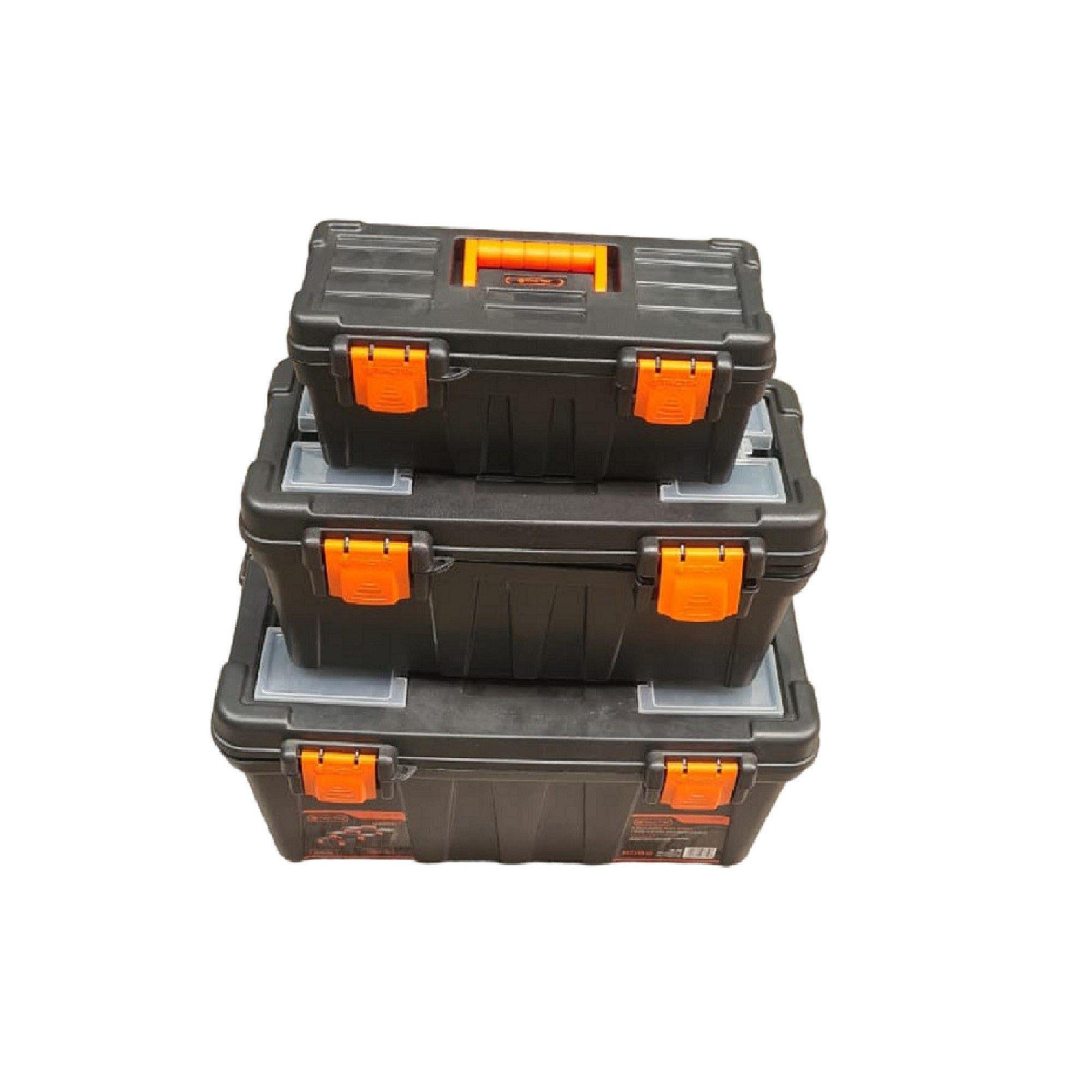 SET 3 CAJAS HERRAMIENTAS 20 / 17 / 13 PULG-7