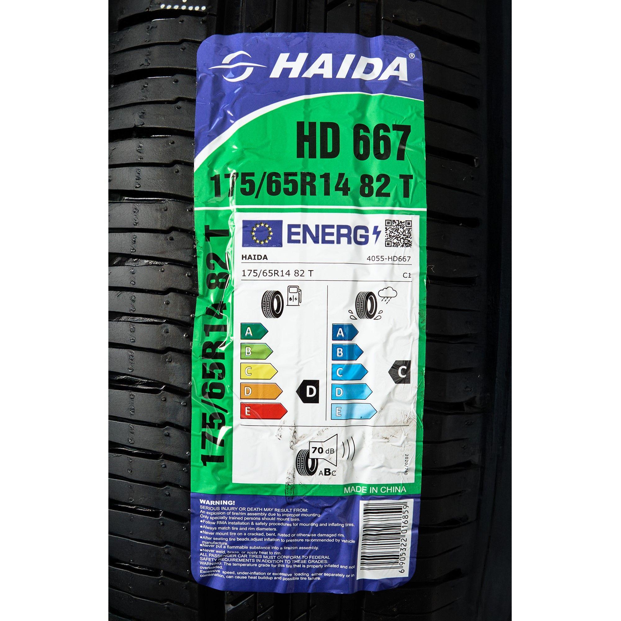 NEUMÁTICO 175/65R14 HAIDA HD667 82T-5