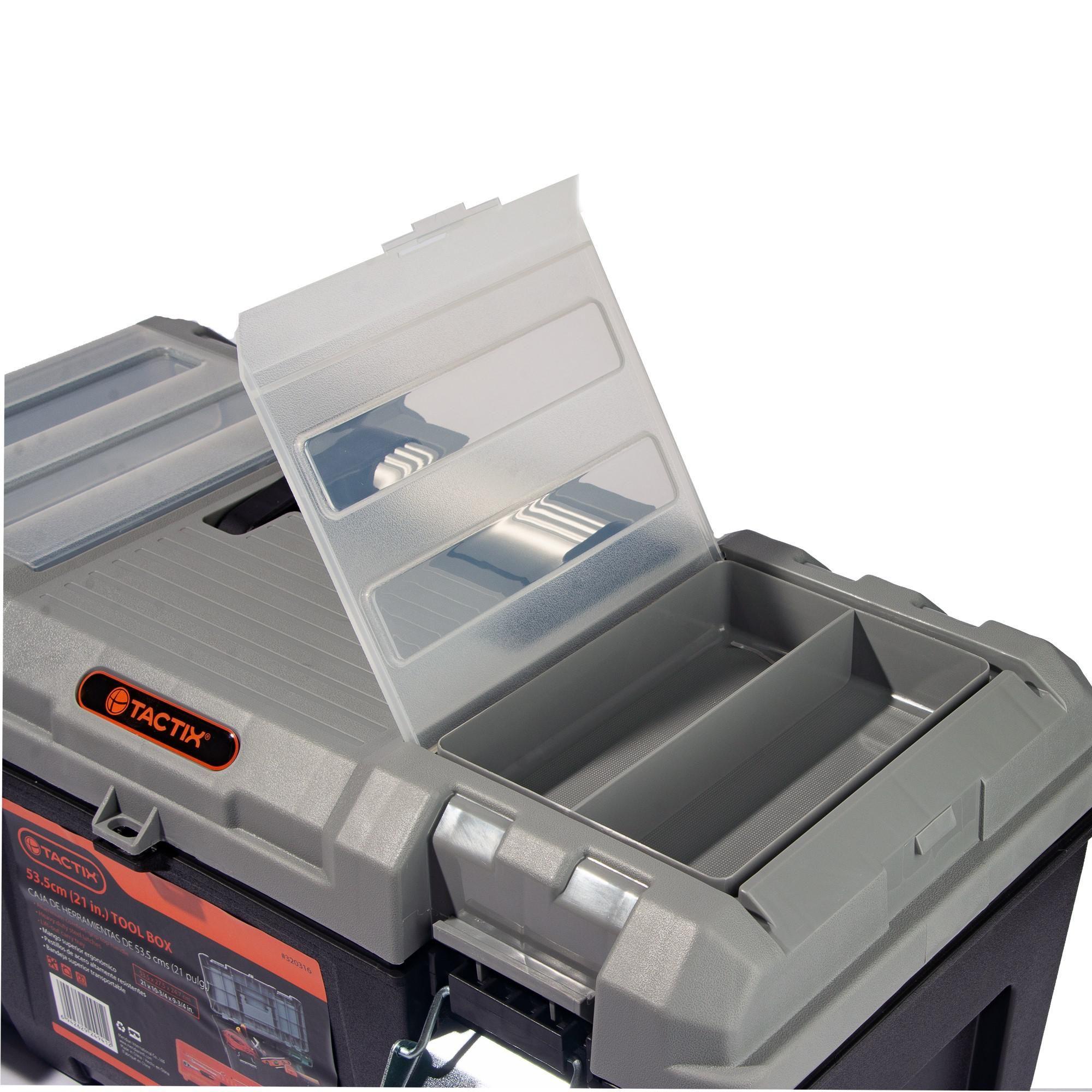 Caja Herramientas Plastica 21 PuLG Tactix 320316-2