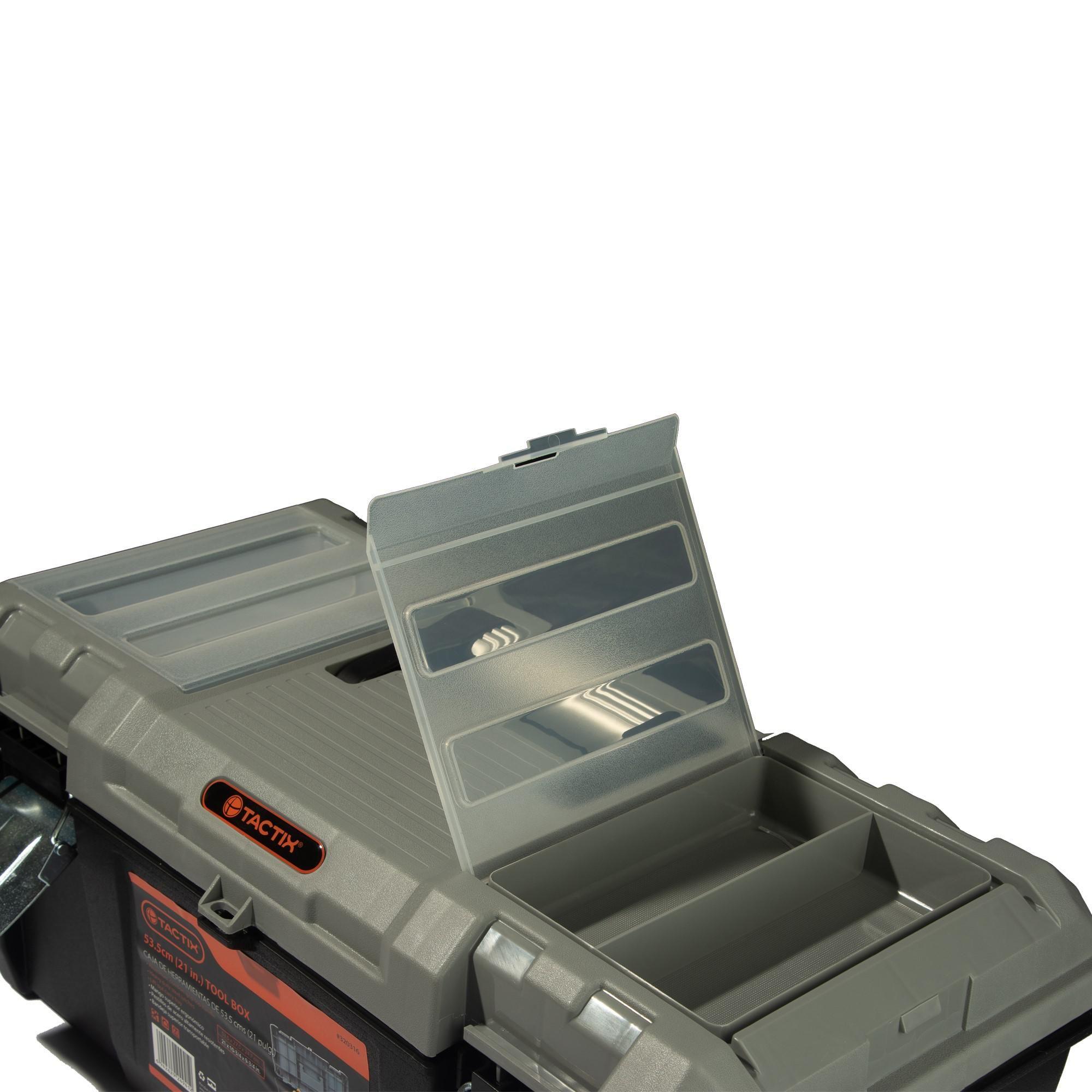 Caja Herramientas Plastica 21 PuLG Tactix 320316-3
