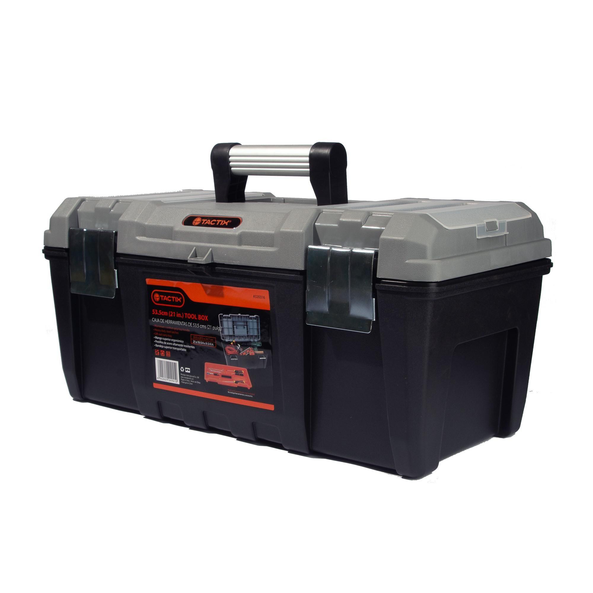 Caja Herramientas Plastica 21 PuLG Tactix 320316-4