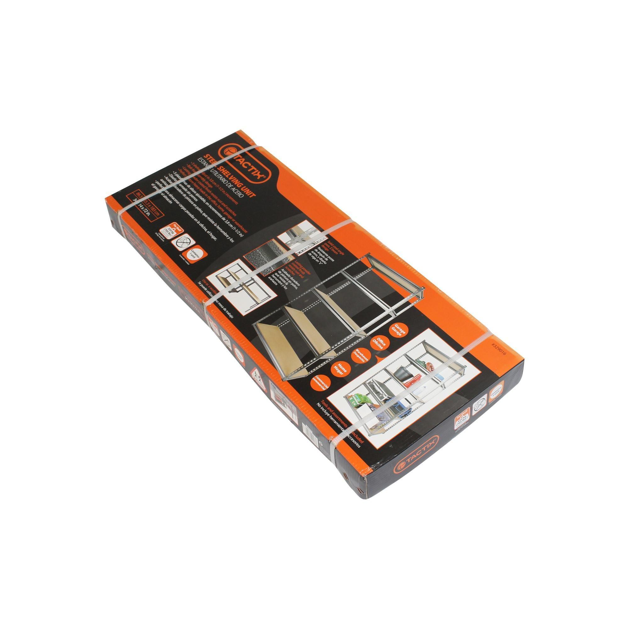 Rack 5 Estantes 86.5x35.5x183cm-3