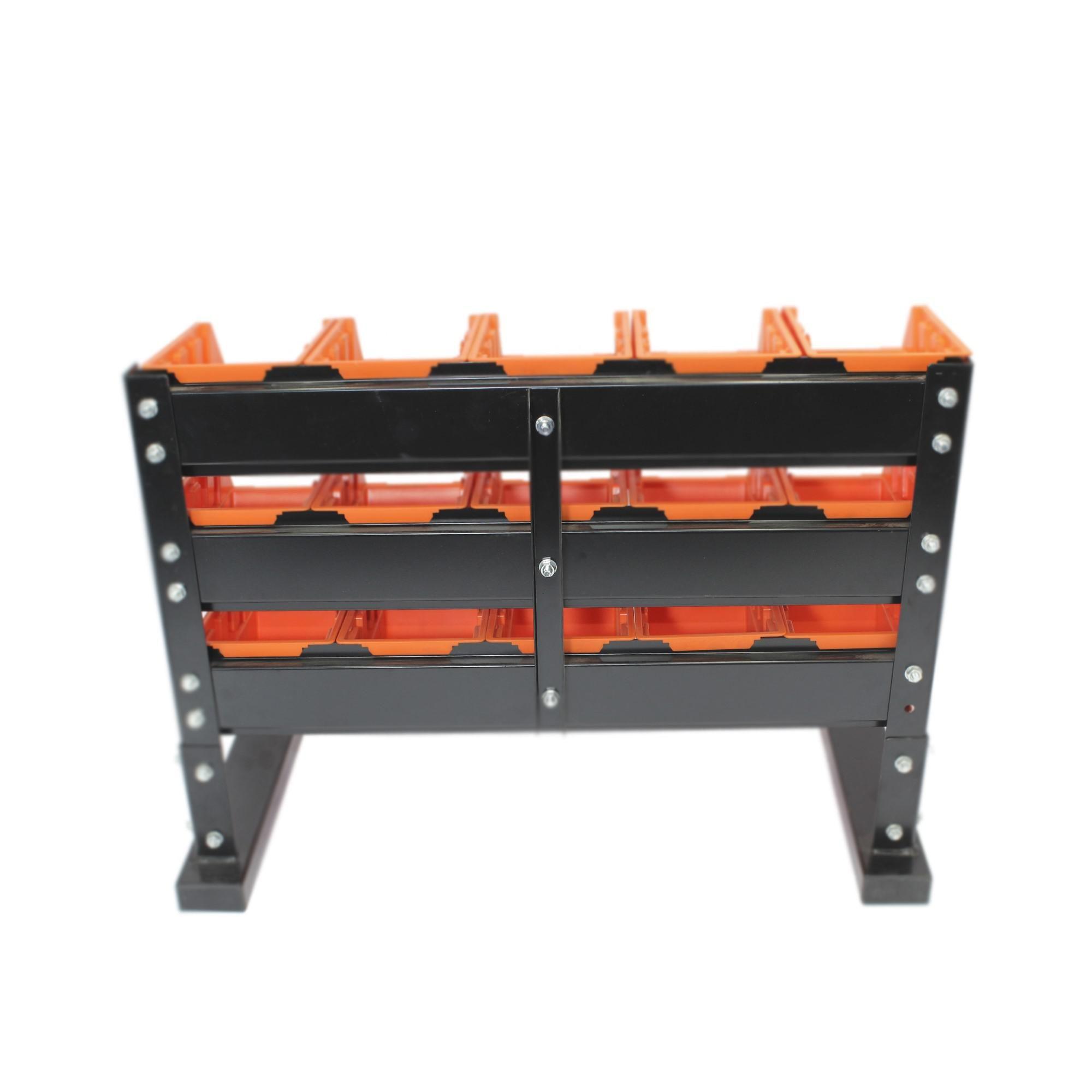 Mini Rack Almacenaje Con 15 Bins Tactix 320621-4