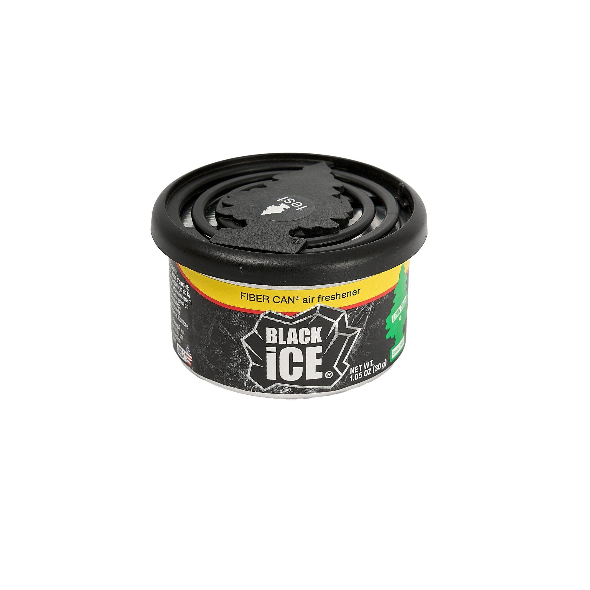 AROMATIZANTES FIBER CAN HIELO NEGRO LITTLE TREES-0