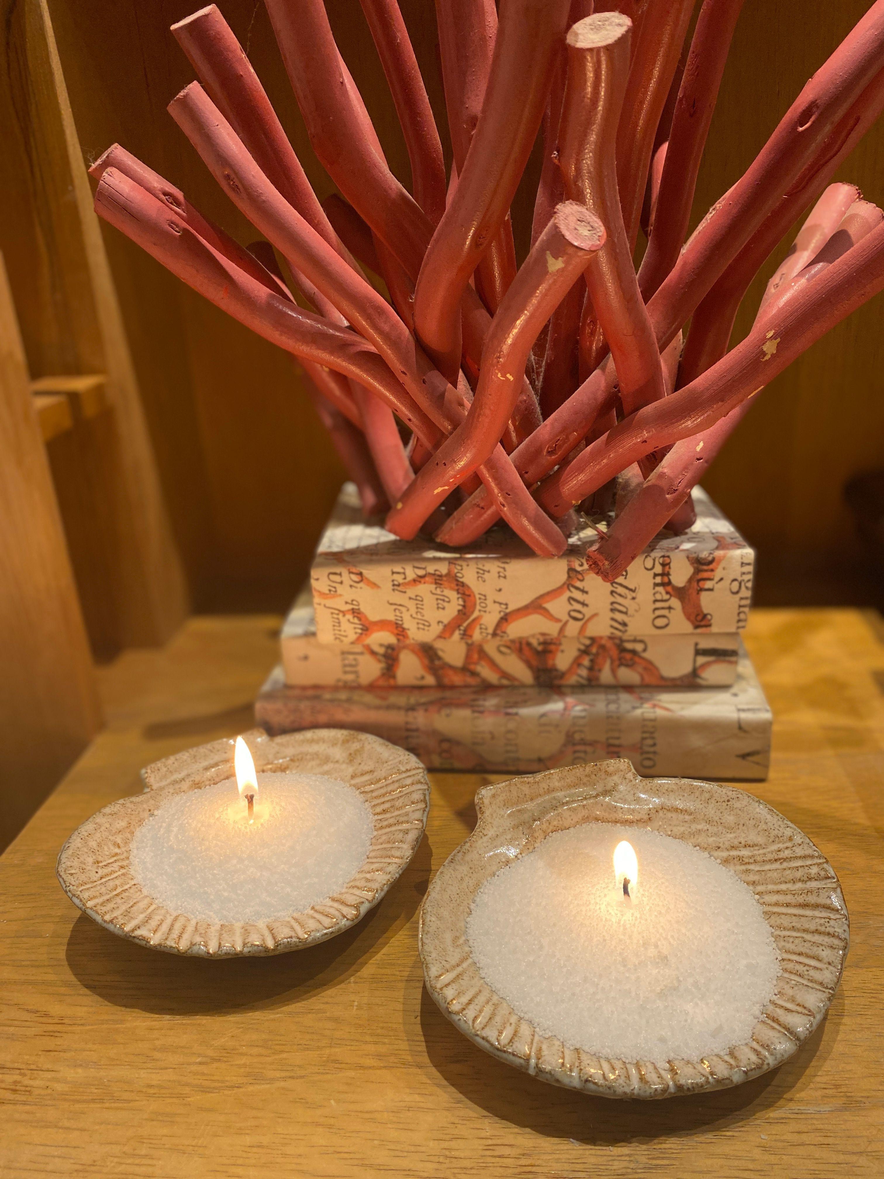 Vela perlada de 500 gramos más 20 mechas by Magnolia Pearled Candles-5