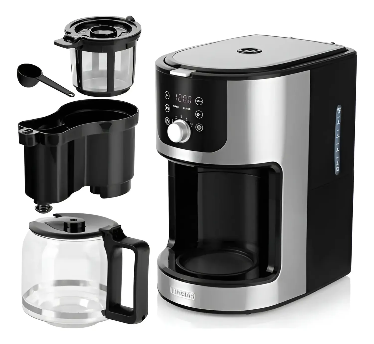 Cafetera Filtro Aromakaffee Th-145dmi Color Gris Gris-0
