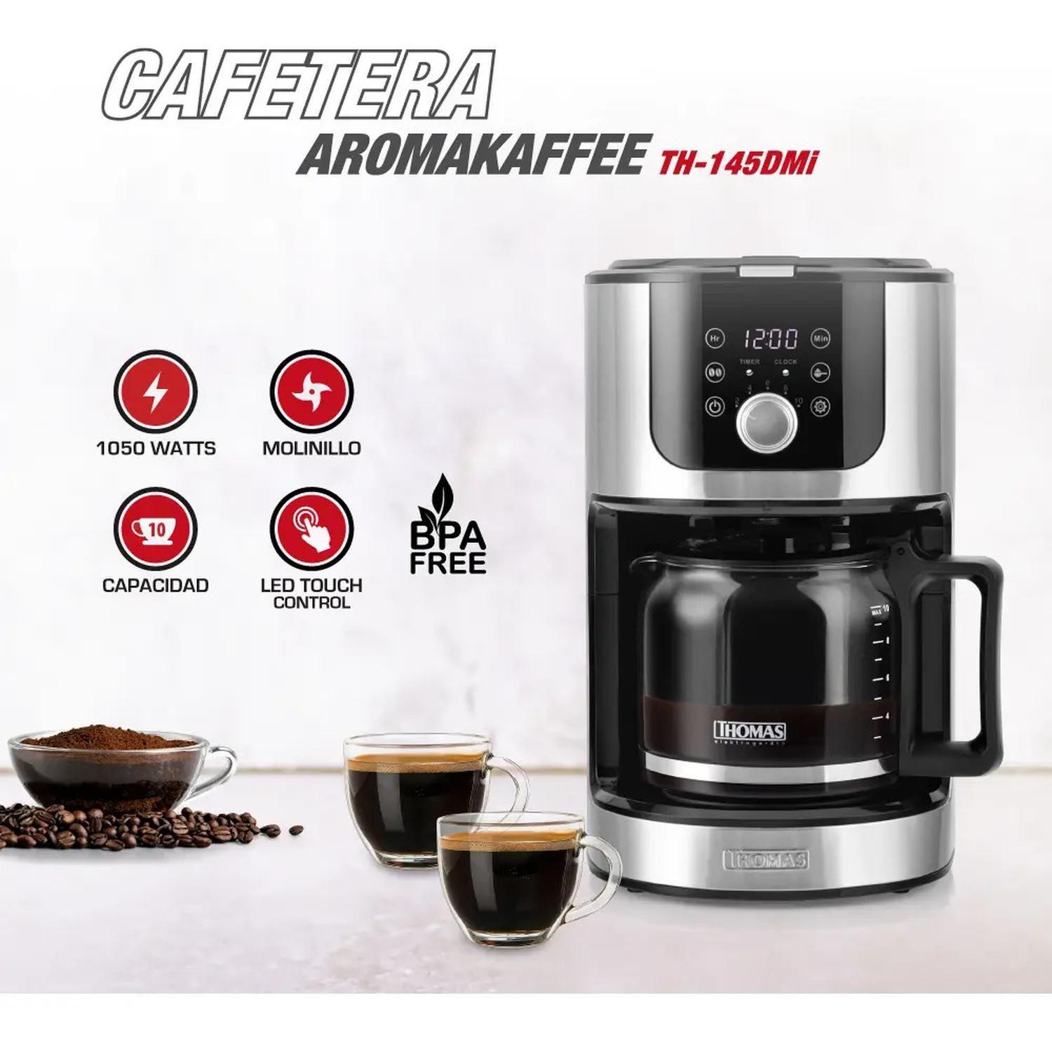 Cafetera Filtro Aromakaffee Th-145dmi Color Gris Gris-6