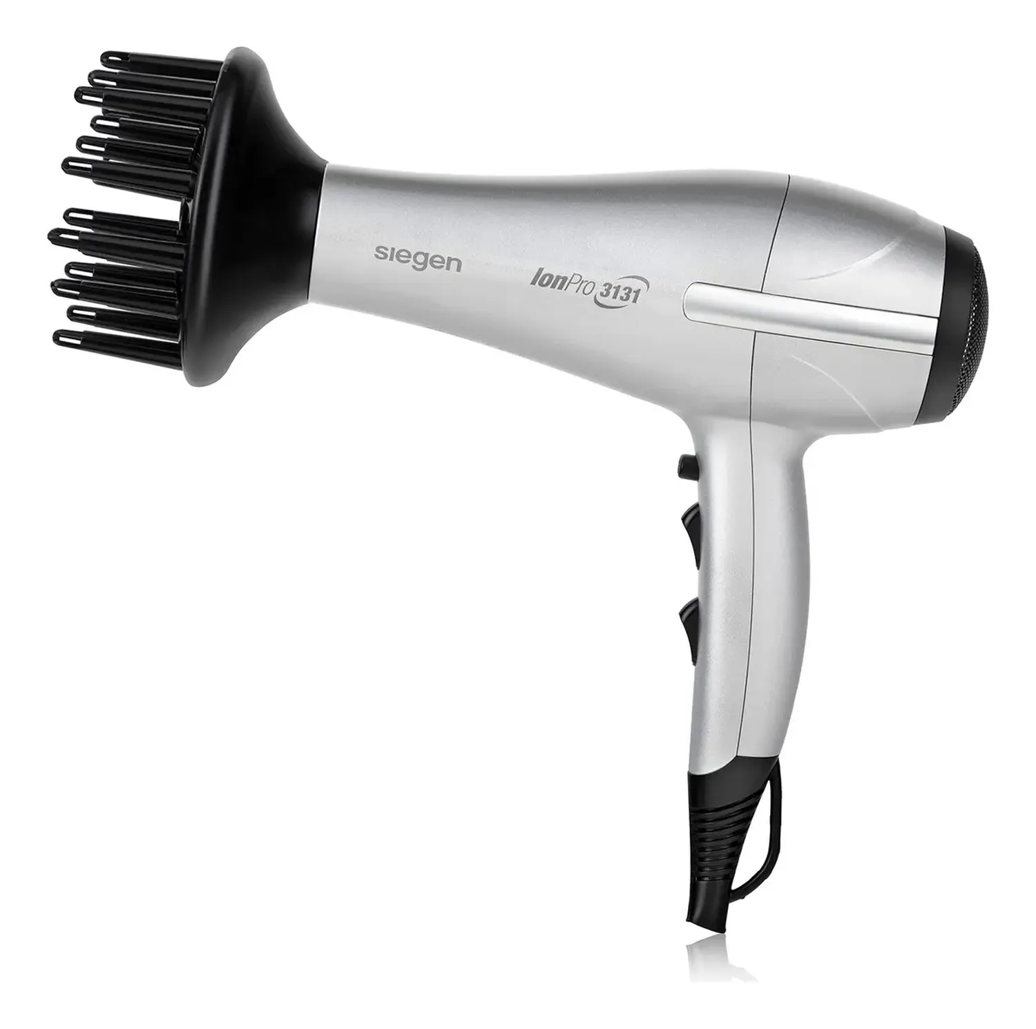 Secador De Pelo Siegen Sg-3131 Color Plateado Plateado-1