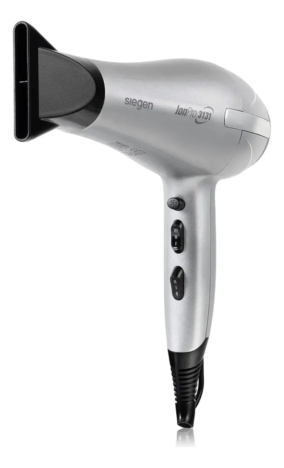 Secador De Pelo Siegen Sg-3131 Color Plateado Plateado-2