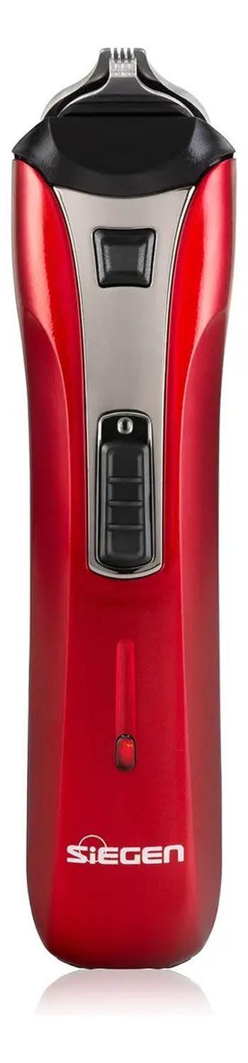 Corta Pelo Siegen Sg-8520 Multistyler Color Rojo Rojo-3