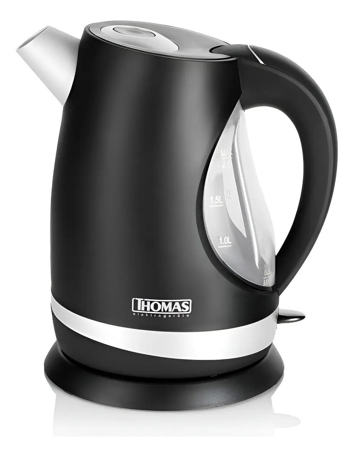 Hervidor Thomas Th-4515n 2 Litros Negro/plateado-0