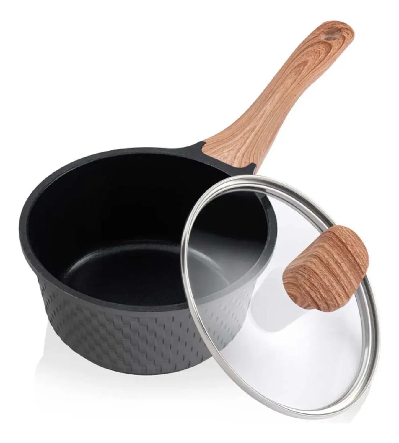 Batería De Cocina Thomas 7 Pzas Aluminio Fundido Gris Gris-4