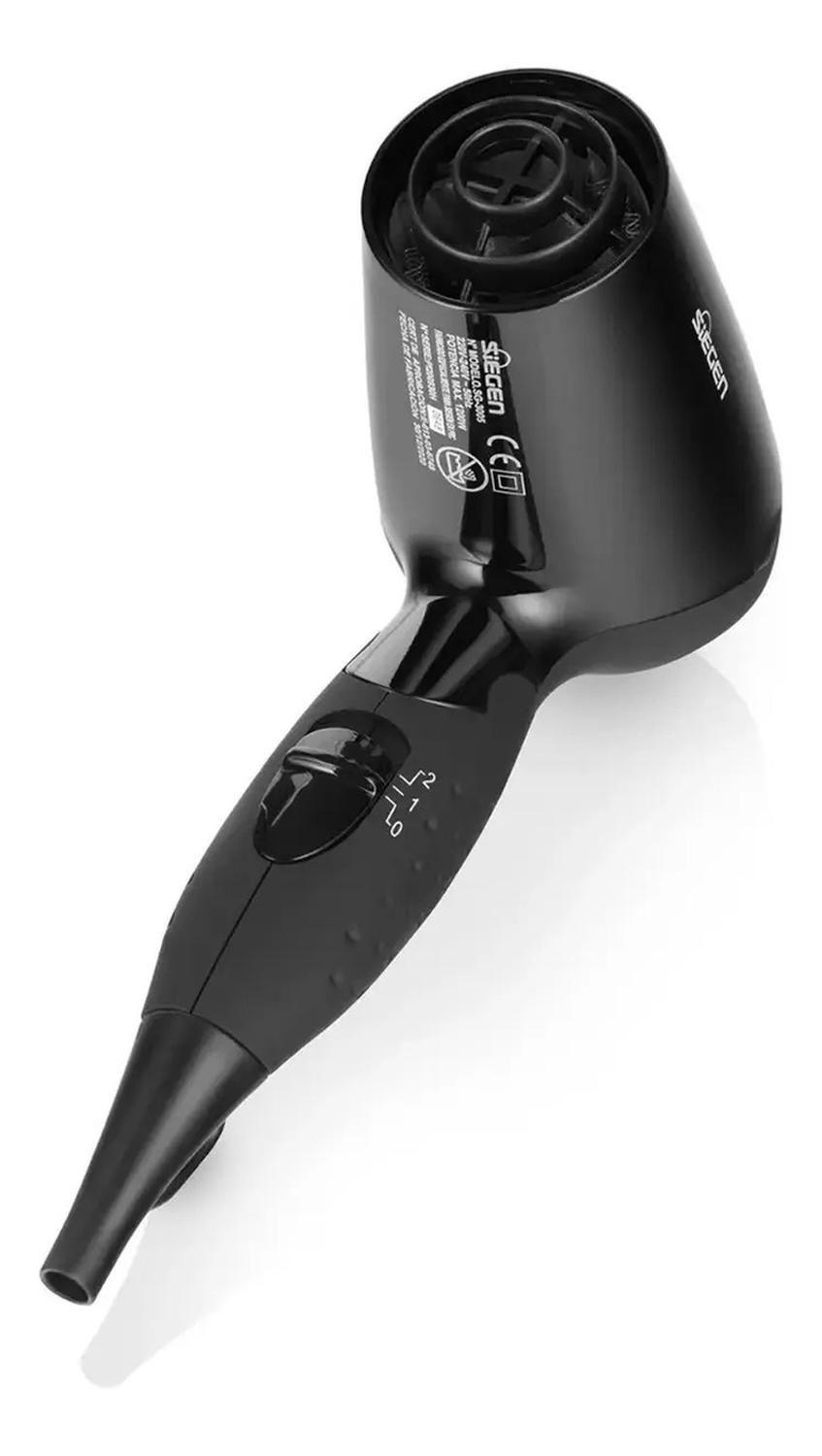 Secador De Pelo Siegen Sg-3005 Pocket Color Negro Negro-8