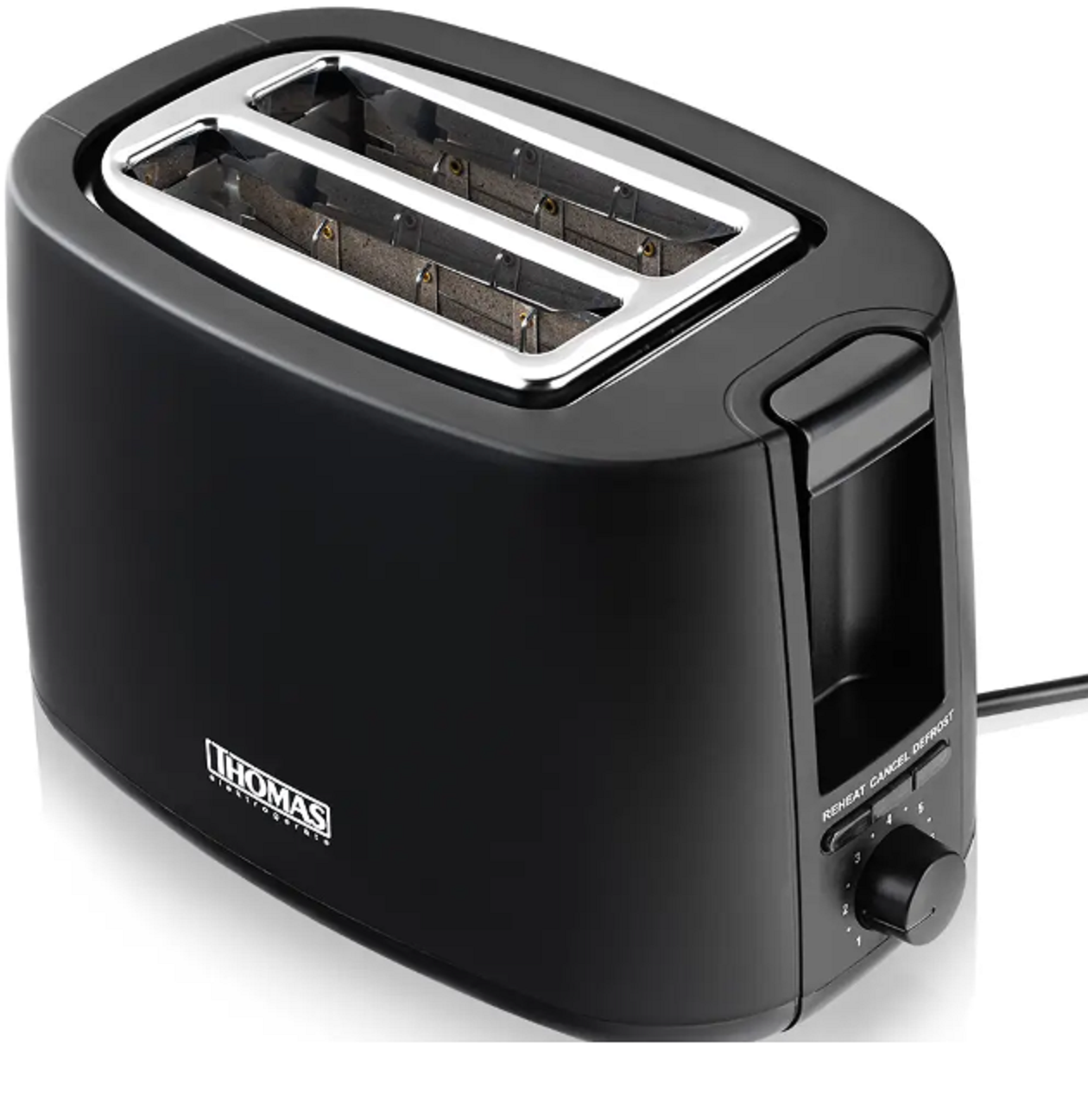 Tostador THOMAS TH-117 750 Watts 2 Rebanadas-5