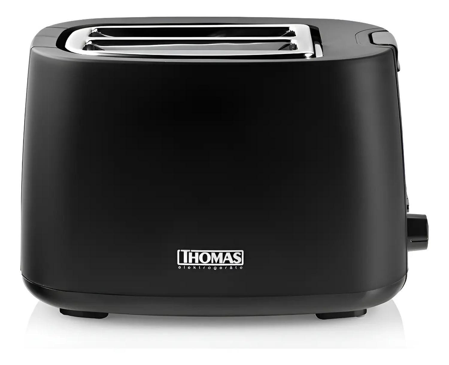 Tostador Thomas Th-117 2 Rebanadas Color Negro Negro-0